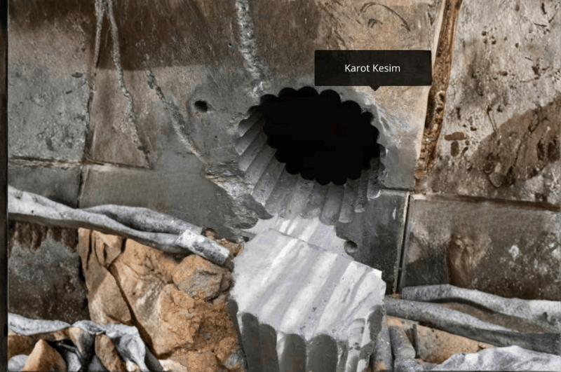 Duvar Karot Delme Uygulaması